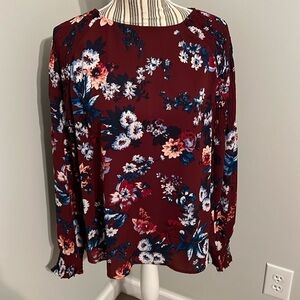 ANA Floral Top Size Medium